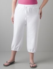 Plus size activewear capri by Lane Bryant
