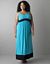 Colorblock maxi dress by Cacique