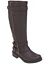 Side zip buckle boot by Lane Bryant