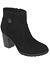 Faux suede ankle boot by Lane Bryant