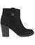 Faux suede ankle boot by Lane Bryant