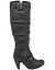 Cone heel tall boot by Lane Bryant