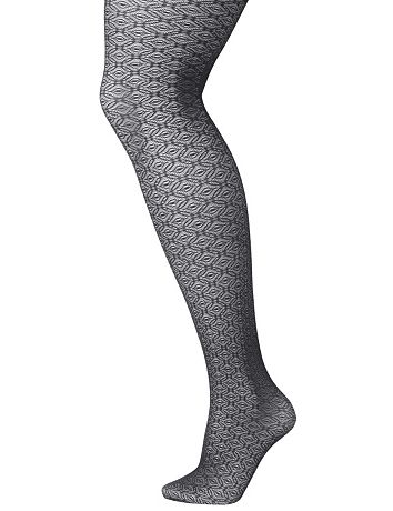 Lace coin tights by Lane Bryant