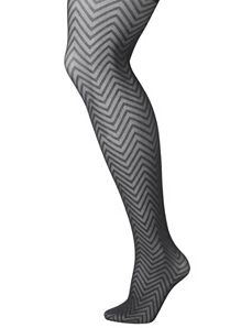 Chevron tights by Lane Bryant