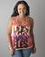 Plus Womens Embellished Racerback Tank by Lane Bryant