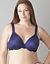 Lace trim full coverage bra by Cacique
