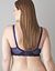 Lace trim full coverage bra by Cacique