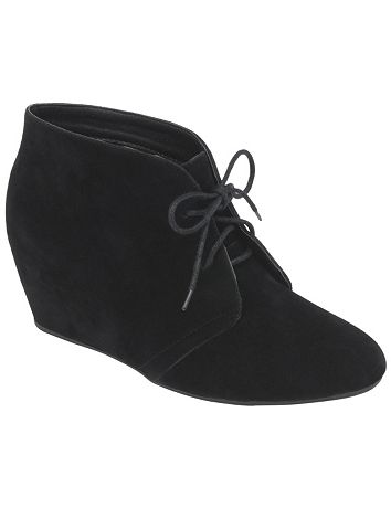 Hidden wedge ankle boot by Lane Bryant