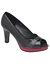 Snake colorblock pump by Lane Bryant