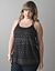 Embellished racer back tank by Lane Bryant