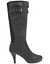 Buckled platform boot by Lane Bryant