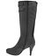 Buckled platform boot by Lane Bryant