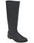 Back zip riding boot by Lane Bryant