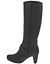 Croc strap heeled boot by Lane Bryant