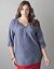 Chambray tunic by Lane Bryant
