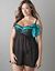 Satin & lace babydoll by Cacique