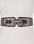 Snakeskin tab stretch belt by Lane Bryant