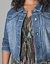 Medium sandblast denim jacket by Lane Bryant