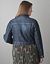 Dark sandblast denim jacket by Lane Bryant