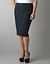 Seamed denim pencil skirt by Lane Bryant
