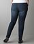 Dark sandblast jegging by Lane Bryant