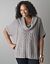 Short sleeve cowl neck sweater by Lane Bryant