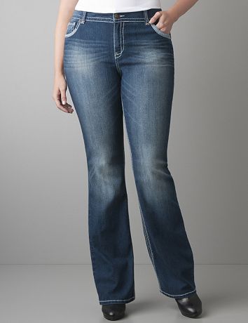 Plus Size Slim Boot Jean by Lane Bryant