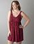 Strappy animal print chemise by Cacique