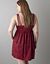 Strappy animal print chemise by Cacique