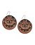 Patina disc earrings by Lane Bryant