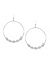 Rhinestone wrapped hoop earrings by Lane Bryant