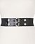 Double buckle stretch belt by Lane Bryant