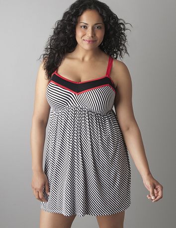 Tru to You striped chemise by Cacique
