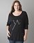 Plus Size Sequin Tunic by Seven7