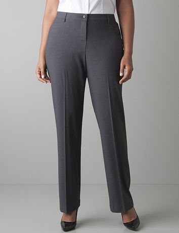 Straight leg trouser with Tighter Tummy Technology