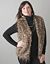Faux fur vest by Lane Bryant
