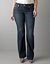 Dark sandblast bootcut jean by Seven7