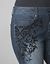 Velvet scroll skinny jean by Lane Bryant