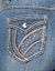 Leather trim skinny jean by Lane Bryant