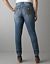 Leather trim skinny jean by Lane Bryant