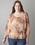Plus Size Paisley Dolman Blouse by Lane Bryant
