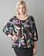 Plus Size Feather Print Top by Lane Bryant