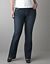 Pleather detail bootcut jean by Lane Bryant