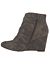 Buckled tall wedge boot by Lane Bryant