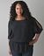 Beaded dolman blouse by Lane Bryant