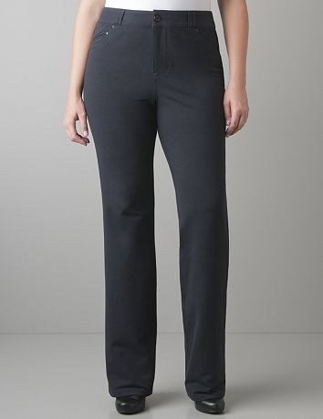 Plus size Bootcut knit pant by Lane Bryant