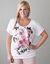 Banded bottom sequin tee by Lane Bryant