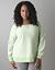 Plus Size Reversible Stripe Sweatshirt
