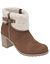 Shearling ankle boot by Lane Bryant