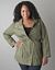 Hooded anorak jacket by Lane Bryant